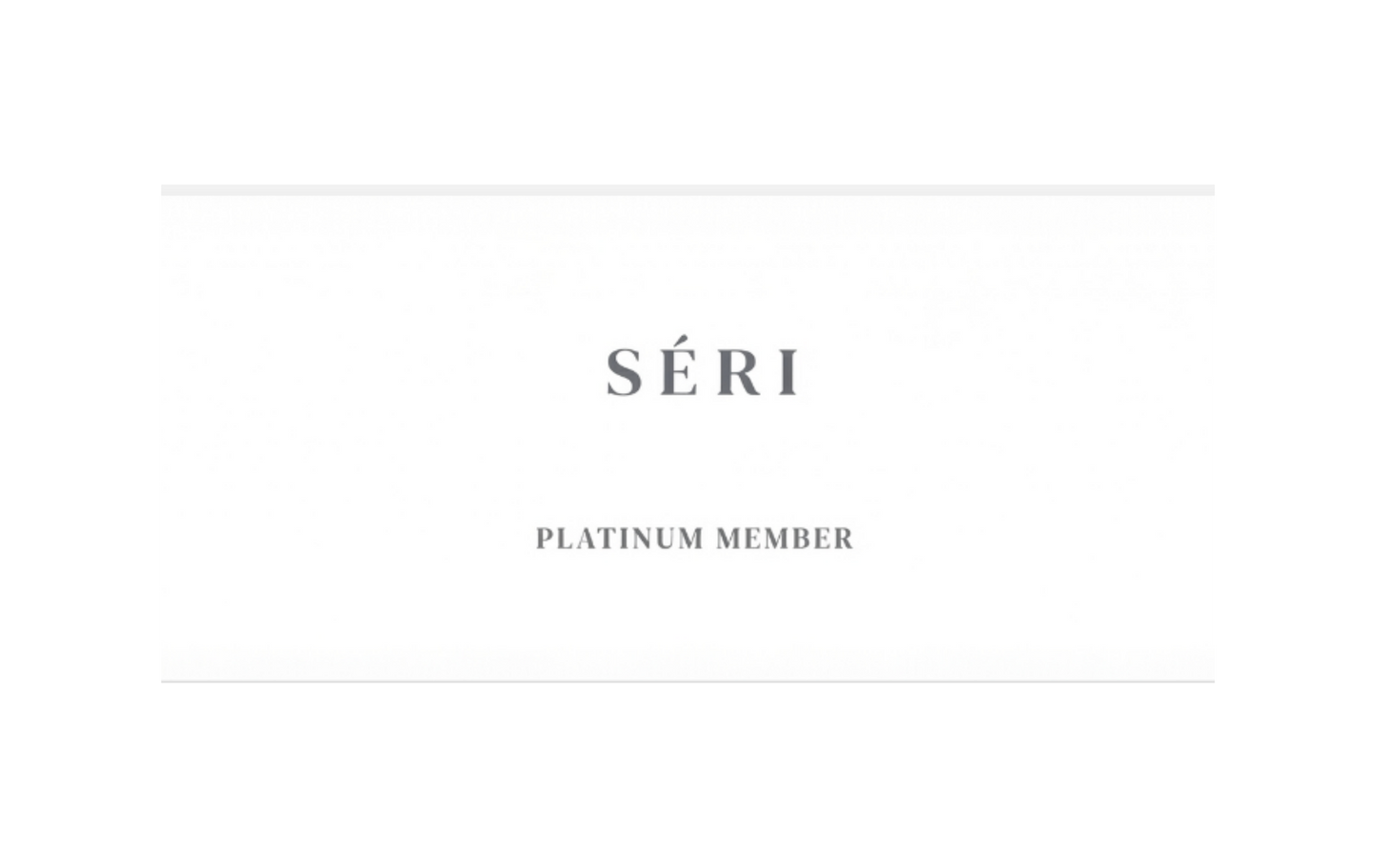 Platinum Membership