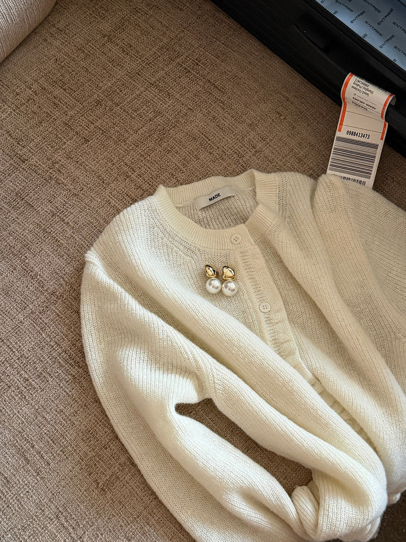 Square Pearl Earring
