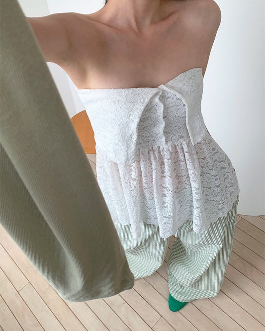 Ellie Lace Top Skirt