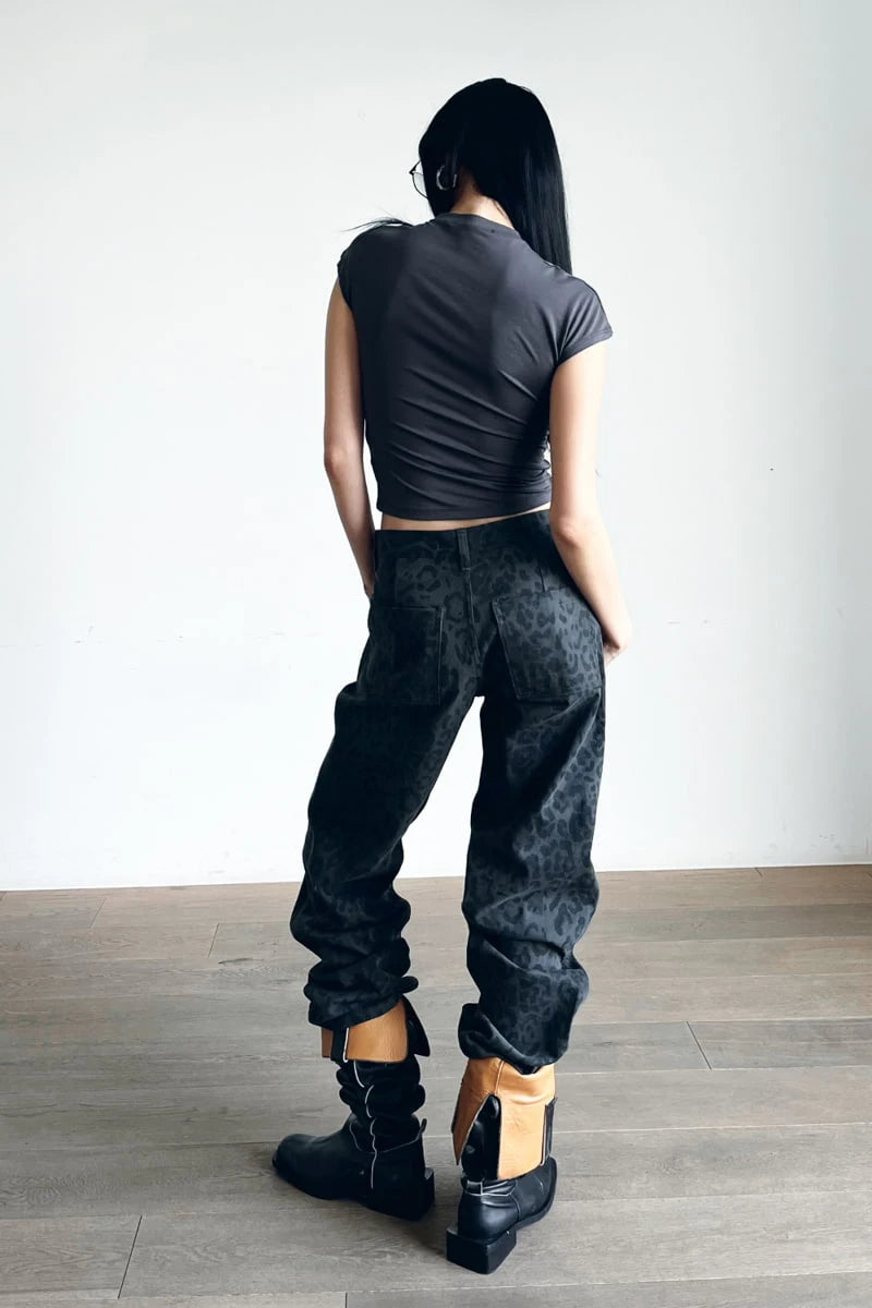 Jaguar Print Pants
