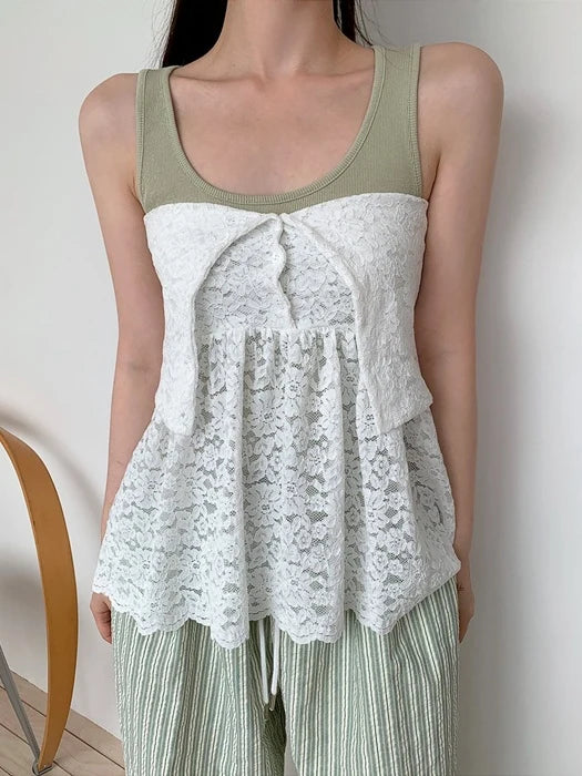 Ellie Lace Top Skirt