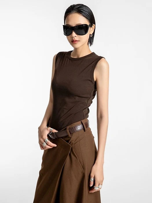 Classic Slim Sleeveless Top