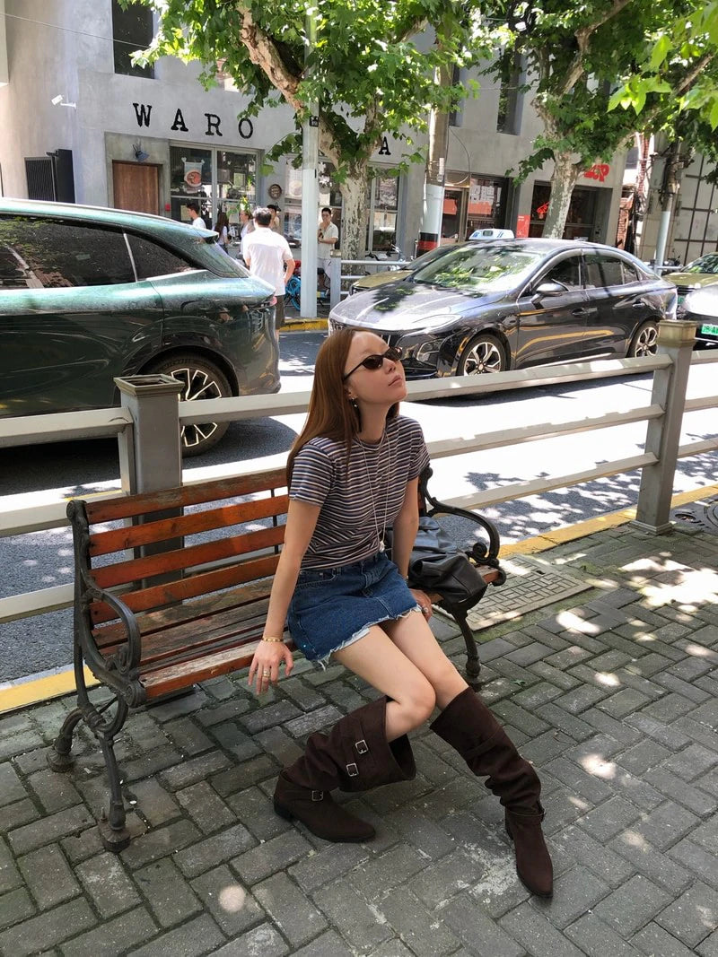 Melbourne Denim Skirt