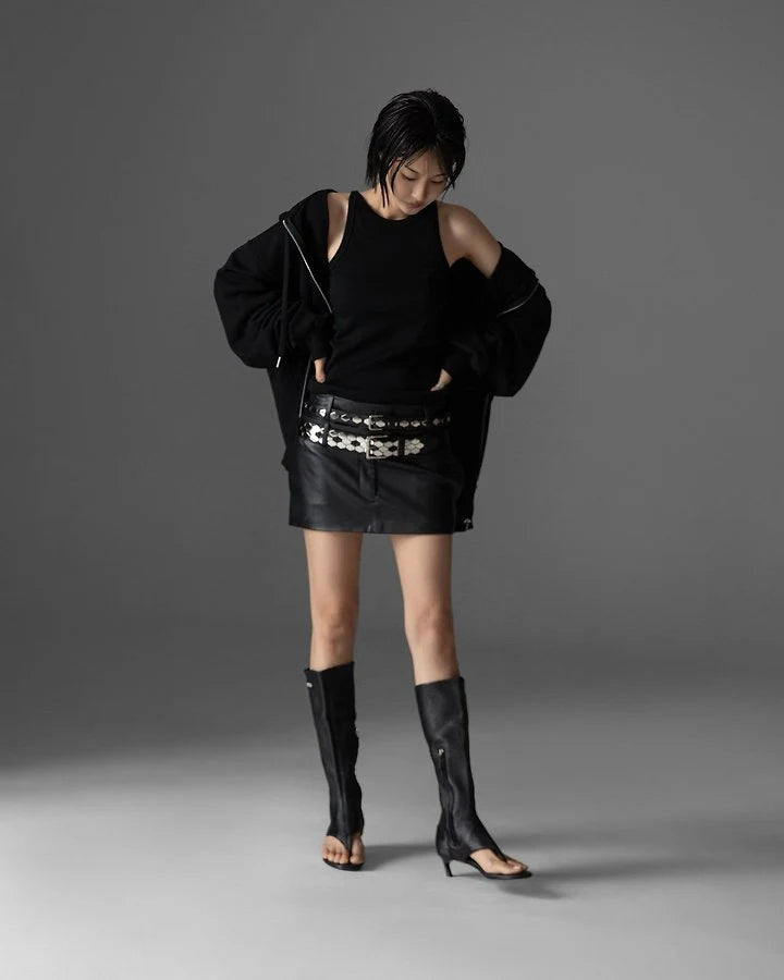 Classic Oversized Two Way Zipped Up Hoodie