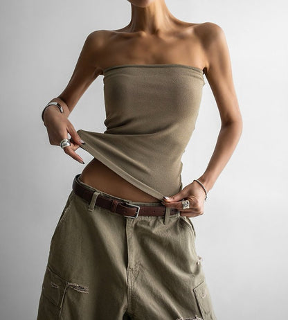 Slim Tube Knit Top