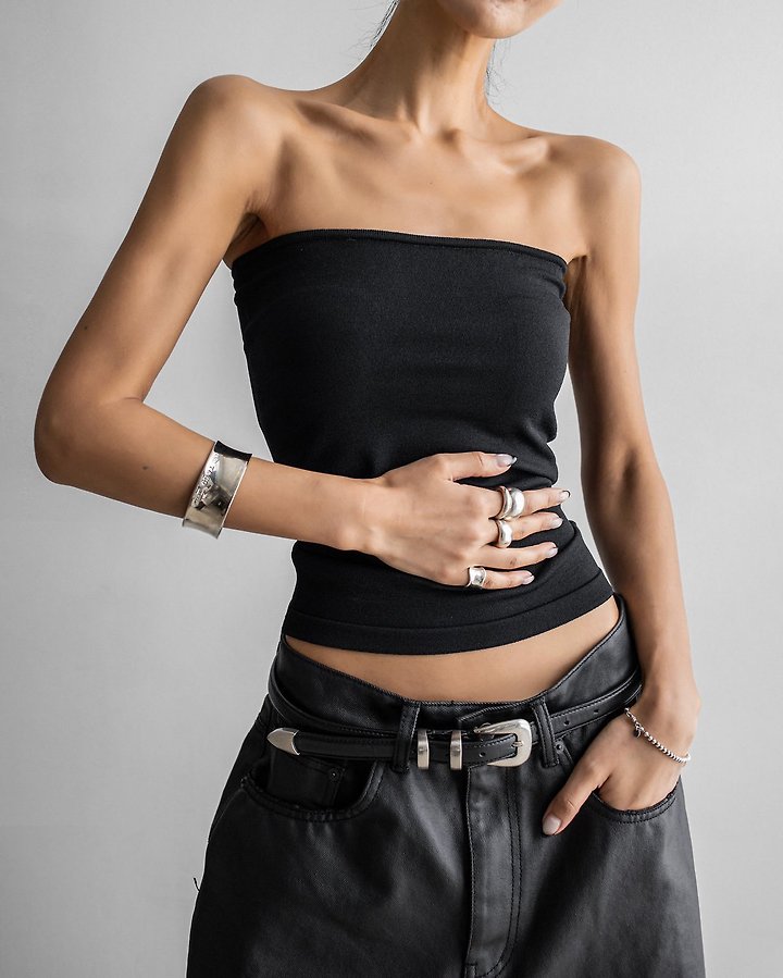 Slim Tube Knit Top
