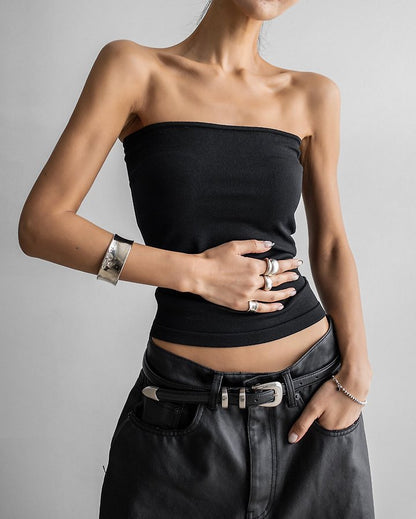 Slim Tube Knit Top
