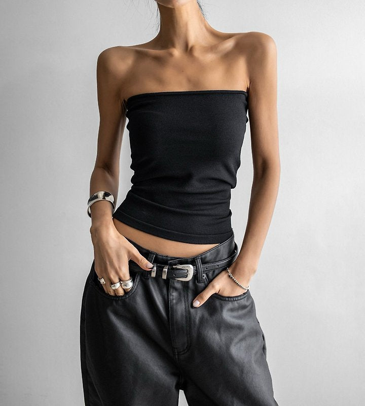 Slim Tube Knit Top