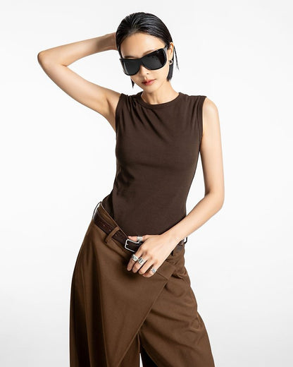 Classic Slim Sleeveless Top