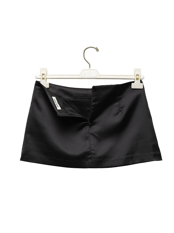 Satin Micro Skort