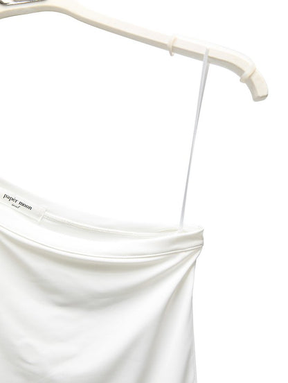 Asymmetric One-Shoulder Long Sleeve Top
