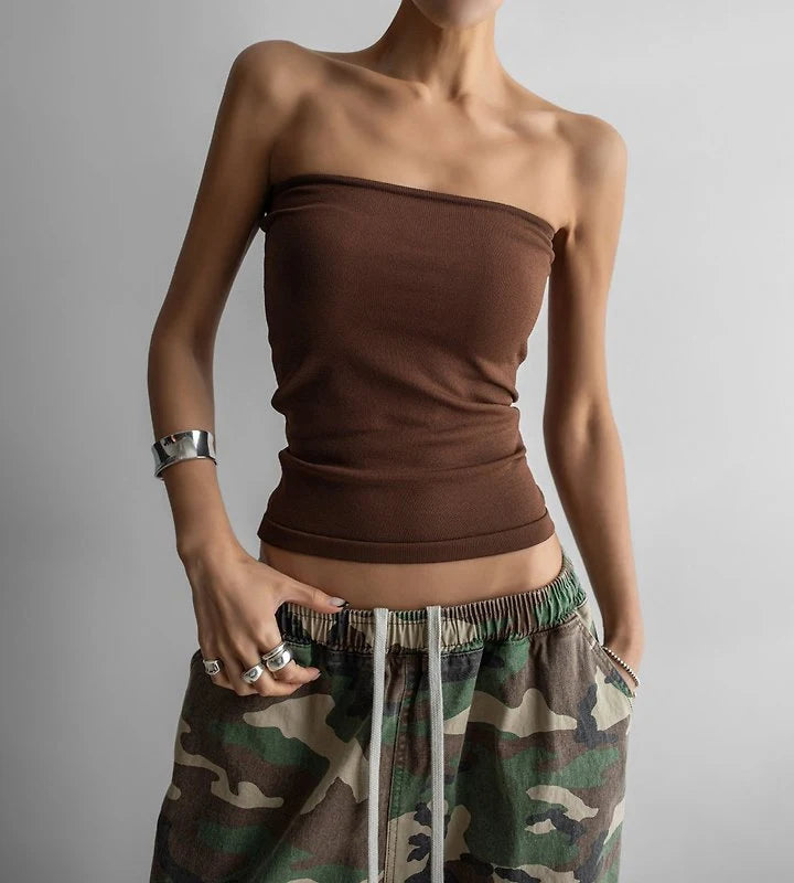 Slim Tube Knit Top