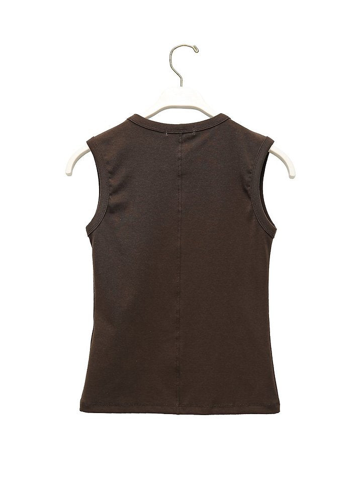 Classic Slim Sleeveless Top