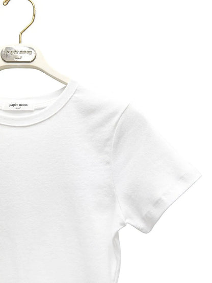 Essential Cropped Tee Women's Summer Short Sleeve Cotton Top