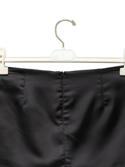 Satin Micro Skort