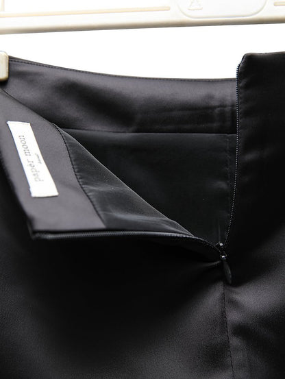 Satin Micro Skort