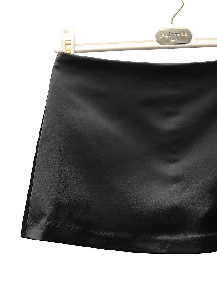 Satin Micro Skort
