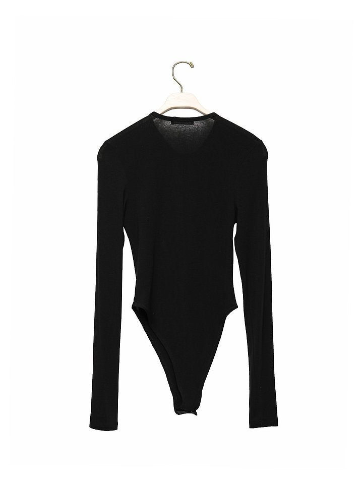 Ring Snap Button Detail Bodysuit