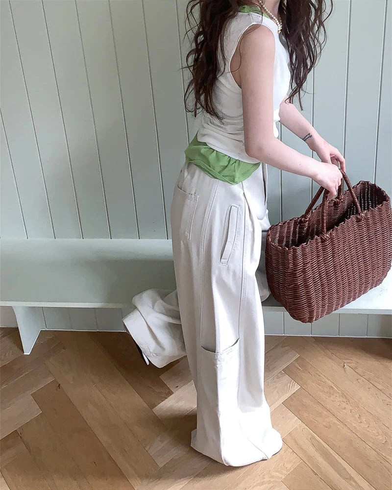 Diagonal Off-Shoulder Tee