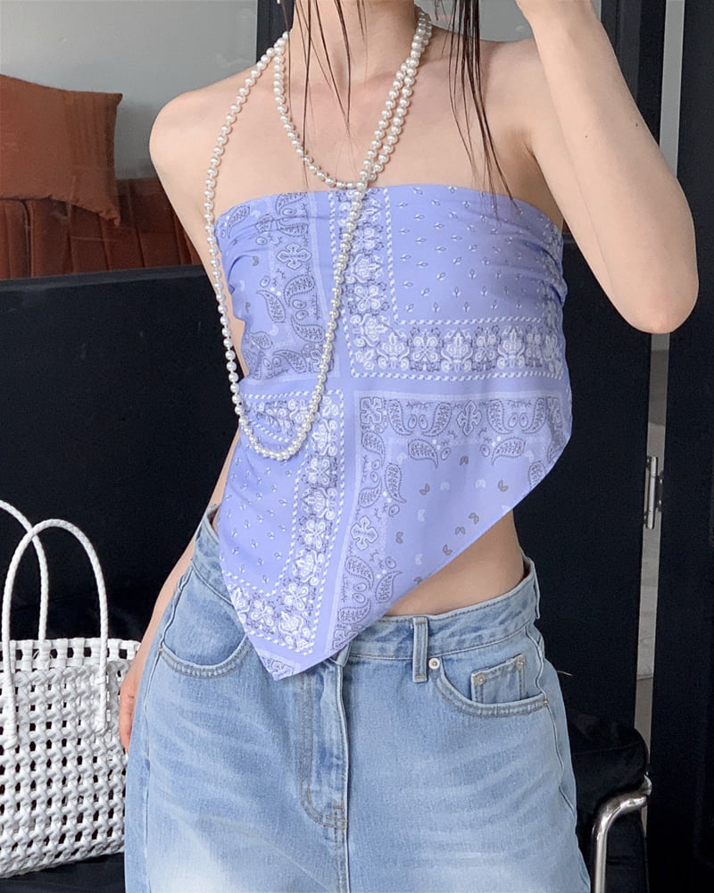 Paisley Scarf & Scrunchie Set