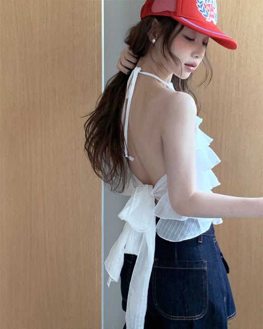 Jazz Halter Top Blouse
