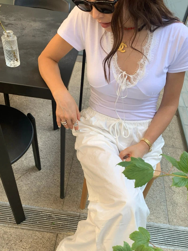 Mellow Lace Tee